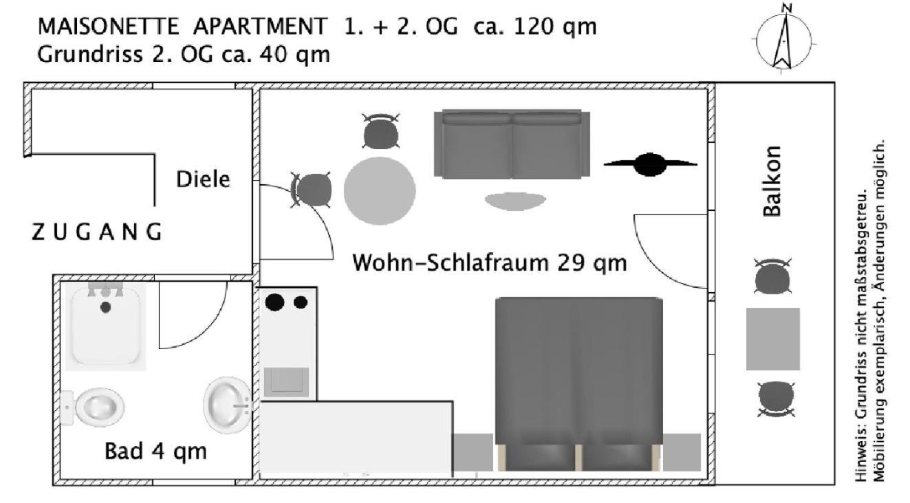 4-Sterne Ferienhaus Roesslewiese 힌터짤텐 객실 사진